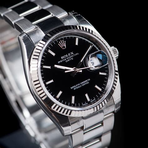 rolex oyster perpetual 34 used|Rolex Oyster Perpetual date 34mm.